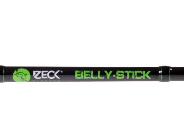 Zeck Fishing Belly Stick Detailbild Aufschrift