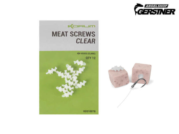 Korum Clear Meat Screws