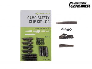 Korum Camo Safety Clip Kit QC